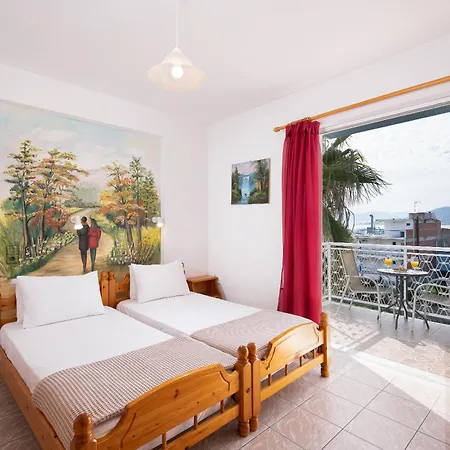 Ferienwohnung Zoe Seaside Loutra Edipsou  Exterior foto