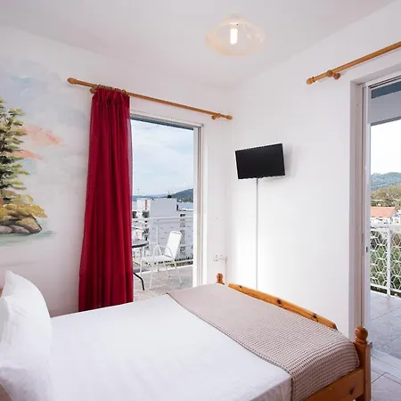 Ferienwohnung Zoe Seaside Loutra Edipsou  Exterior foto