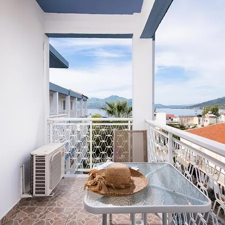 Ferienwohnung Zoe Seaside Loutra Edipsou  Exterior foto