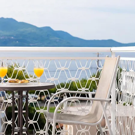 Ferienwohnung Zoe Seaside Loutra Edipsou  Exterior foto